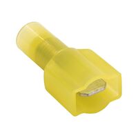 Detachable Blade Connector TABCON Insulated | 4-6 mm² Wire | 300 V/DC | Yellow | @Pack of 10 | by Wurth