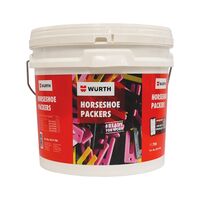 Horseshoe Packers Set | 700 Pieces | 75 mm Size | Heavy Duty Bucket | by Wurth