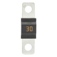 Threaded MIDI Fuse | 30A Current Rating | Zinc Plated Copper Element | @Pack of 10 | by Wurth