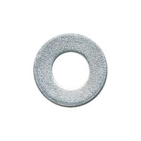 Flat Washer for Hexagon Head Bolts | Zinc-Plated Steel | DIN 125 Compliant | @Pack of 50 | by Wurth