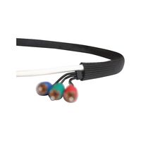 Braided Hose BRAIDCLBSLEV Black | 4-10mm Diameter | Self-Extinguishing | @20m by Wurth