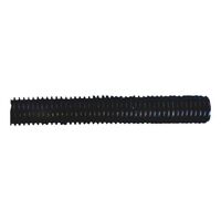 Corrugated Split Tubing | 9.7mm Internal Diameter | Flame-Retardant & UV Resistant | Black | @Roll of 100m | by Wurth