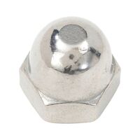 Hexagon Cap Nut High Profile DIN 1587 A2 | Stainless Steel | WS8 Drive | @Pack of 10 | by Wurth