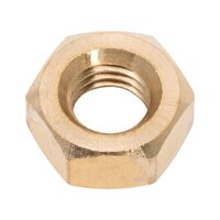 Hexagon Nut ISO 4032 Brass | M2 Diameter | Plain Surface Finish | RoHS Compliant | @Pack of 100 | by Wurth