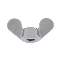 Wing Nut DIN 315 A4 Stainless Steel | German Type | Corrosion-Resistant | Plain Surface | @Pack of 5 | by Wurth
