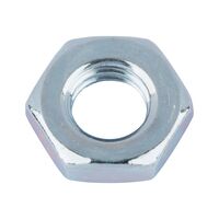Hexagon Nut Low Profile DIN 439 | Zinc-Plated Steel | M12 Thread | RoHS Compliant | @Pack of 50 | by Wurth