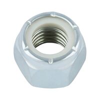 Hexagon Nut Low Profile with Clamping Piece | Zinc-Plated A2K | GR5 Steel | @Pack of 10 | by Wurth