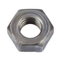 Hexagon Weld Nuts DIN 929 | Steel Construction | M10 Thread | Plain Finish | @Pack of 100 | by Wurth