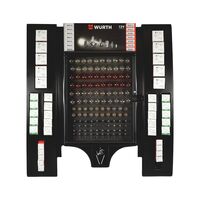 12V Vehicle Bulb Display Cabinet | 170 Essential Globes | Integrated Bulb Tester | Dust-Free Storage | by Wurth