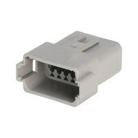 Pin Housing Deutsch DT Series | 12 Electrical Poles | IP67 Rated | Grey | @Each by Wurth