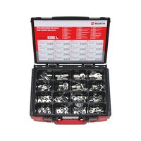 Cable Lugs for Soldering DIN 46211 | Assortment of 72 Pieces | System Case Included | by Wurth