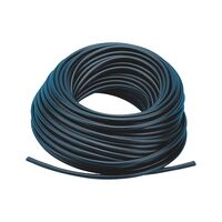 PVC Insulating Hose 25 Meter | 10mm Internal Diameter | Flame-Retardant & UV Resistant | Black | by Wurth