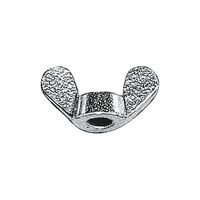 Wing Nut DIN 315 | Round Wing Shape | Malleable Iron & Zinc Plated | Corrosion Resistant | @Pack of 5 | by Wurth