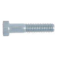 Hexagonal Bolt | Grade 8 Galvanised Steel | UNF Thread | Zinc Plated | @Pack of 10 | by Wurth