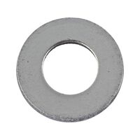 Zinc-Plated Steel Washer 5/8 Inch | Corrosion Resistant | Compatible with Imperial Screws | @Pack of 50 | by Wurth