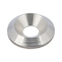 Countersunk Washer Aluminium | Lightweight & RoHS Compliant | Plain Surface Finish | @Pack of 10 | by Wurth