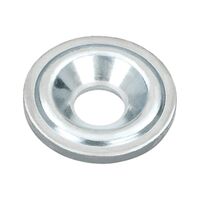 Countersunk Washer Deep Zinc Plated Blue | Solid Steel | 90° Head Penetration Resistance | @Pack of 100 | by Wurth