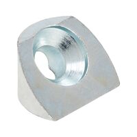 Angled Washer 45° for Hardwood | Zinc Plated Steel | High Tensile Force Resistance | @Pack of 25 | by Wurth