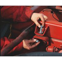 Hexagon Bolt M10 x 1 DIN 961 | Strength Class 10.9 | Zinc-Nickel Plated | @Pack of 10 | by Wurth