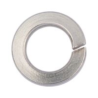 Lock Washer ASME B18.21.1 | 18-8 Stainless Steel | Corrosion Resistant | Plain Surface | @Pack of 100 | by Wurth
