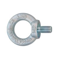 Ring Bolt DIN 580 | Zinc-Plated Steel | 1200 kg Load Capacity | M20 Metric Thread | @Pack of 5 | by Wurth