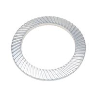 Lock Washer Type S A2 Stainless Steel | Disc Spring Shape | Corrosion Resistant | Prevents Loosening | @Pack of 25 | by Wurth