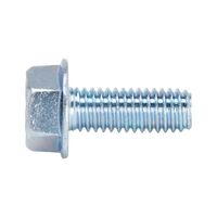 Thread-Rolling Screw M10 | 20mm Length | Hexagon Head | Zinc Plated | @Pack of 100 | by Wurth