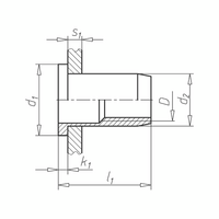 Rivet Nut Multi-Purpose Flat Head | Aluminium Material | 10 PCS | by Wurth