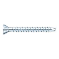 ASSY®plus 4 CSMR 60 FLOOR Flooring Screw | Hardened Zinc-Plated Steel | Full Thread Countersunk Milling Head 60° | @Pack of 500 | by Wurth