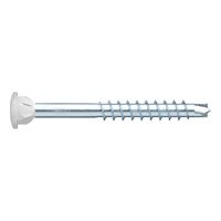 ASSY®plus 4 TH Glass Strip Screw | Hardened Zinc-Plated Steel | Partial Thread & 60° Top Head | @Pack of 500 | by Wurth