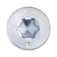 Wing-tip Drilling Screw with Countersunk Milling Head | Zinc-Plated Steel | AW Drive System | @Pack of 500 | by Wurth