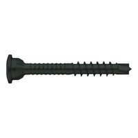 ASSY®plus 4 A2 TH Terrace Construction Screw | Stainless Steel A2 Black | Grooved Shank & Partial Thread | @Pack of 250 | by Wurth