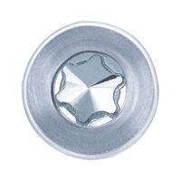 Countersunk Tapping Screw Shape C | AW Drive | Zinc Plated Blue Passivated | @Pack of 100 | by Wurth