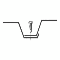 Piasta® Drilling Screw | Hexagon Head A2 Stainless Steel | Drill Tip & Self-Tapping Thread | @Pack of 50 | by Wurth