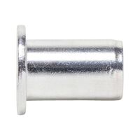 Rivet Nut Multi-Purpose Flat Head | Aluminium Material | Large Clamping Length Range | @Pack of 10 | by Wurth