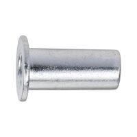 Rivet Nut Multi-Purpose Flat Head | Aluminium Material | 4200 N Load | @Pack of 10 | by Wurth