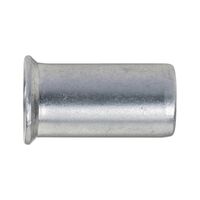 Rivet Nut Multi-Purpose with Countersunk Head | Aluminium Material | 6500 N Tensile Load | @Pack of 10 | by Wurth