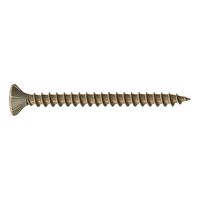 Cement Panel Screws | Zinc Plated for Corrosion Resistance | 90° Milling Head | Wood Thread Tapping | @Pack of 250 | by Wurth