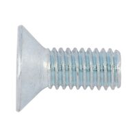 Countersunk Head Screw Assortment | 1140 Pieces | Zinc Plated & Hexalobular Drive | by Wurth