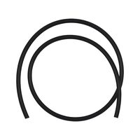 Black NBR70 Round Cord | Shore A Hardness 70 | Oil & Chemical Resistant | @Each by Wurth