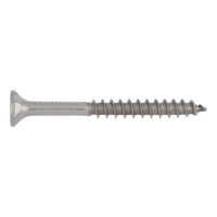 Chipboard Screw A2 ASSY® 3.0 | Corrosion-Resistant Stainless Steel | Countersunk Milling Pocket Head | @Pack of 100 | by Wurth