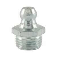 Cone Grease Nipple DIN 71412 | Shape A | Zinc Plated Steel | Tapered Thread | @Pack of 10 | by Wurth
