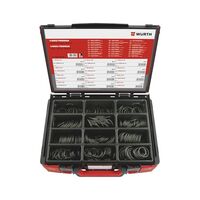 Metric O-Ring Assortment | NBR Material | 330 Pieces | RoHS Compliant | by Wurth