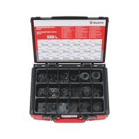 Circlips Assortment 1050 Pieces | DIN 471 Standard | Phosphated Spring Steel | RoHS Compliant | by Wurth