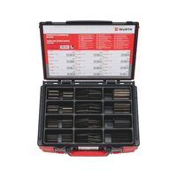 Clamping Pins Sleeves Assortment | 240 Pieces | Steel Construction | Organized System Case | by Wurth
