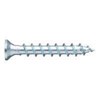 ASSY® 4 SCS Piano Hinge Screw | Zinc Plated | Full Thread | Small Countersunk Head | @Pack of 1000 | by Wurth
