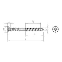 Jamo Plus 4 CSMP Screw | Adjustable Distance Mounting | Zinc-Plated Steel | 100 PCS | by Wurth