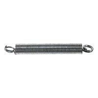Tension Spring with Double Eyes DIN 2097 | Spring Steel Wire | Zinc-Plated for Corrosion Resistance | @Pack of 5 | by Wurth