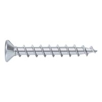 Window Construction Screw | Raised Countersunk Head | Zinc Plated | AW20 Drive | @Pack of 1000 | by Wurth