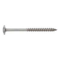 ASSY® 3.0 SK A2 Timber Screw | Corrosion-Resistant A2 Stainless Steel | Large Washer Head | AW Drive | @Pack of 100 | by Wurth